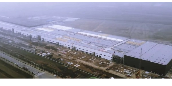特斯拉：上海超级工厂的基建工程已经接近尾声